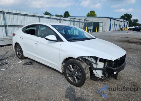2018 Hyundai Elantra Sel z USA, uszkodzony, nr VIN 5NPD84LF4JH232770